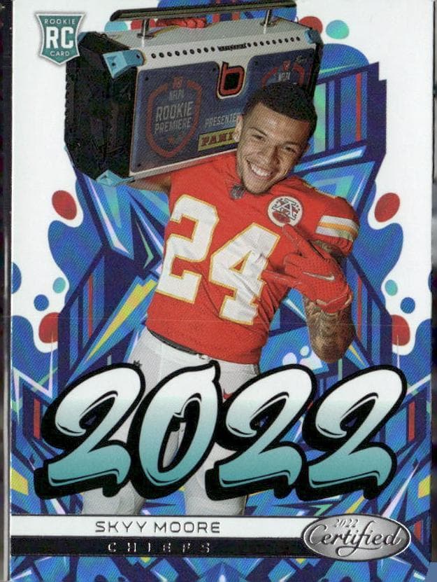 Skyy Moore 2022 panini Panini Certified