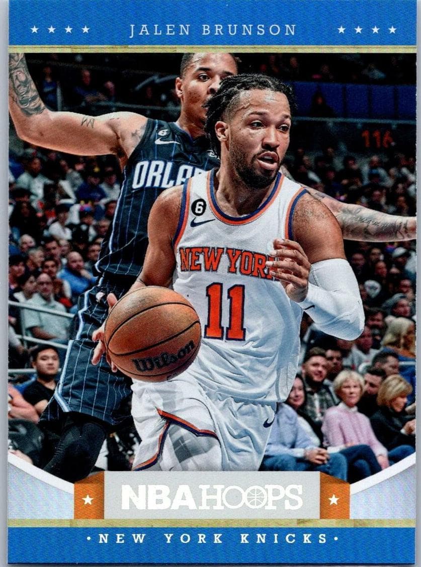 Jalen Brunson 2023 panini Hoops