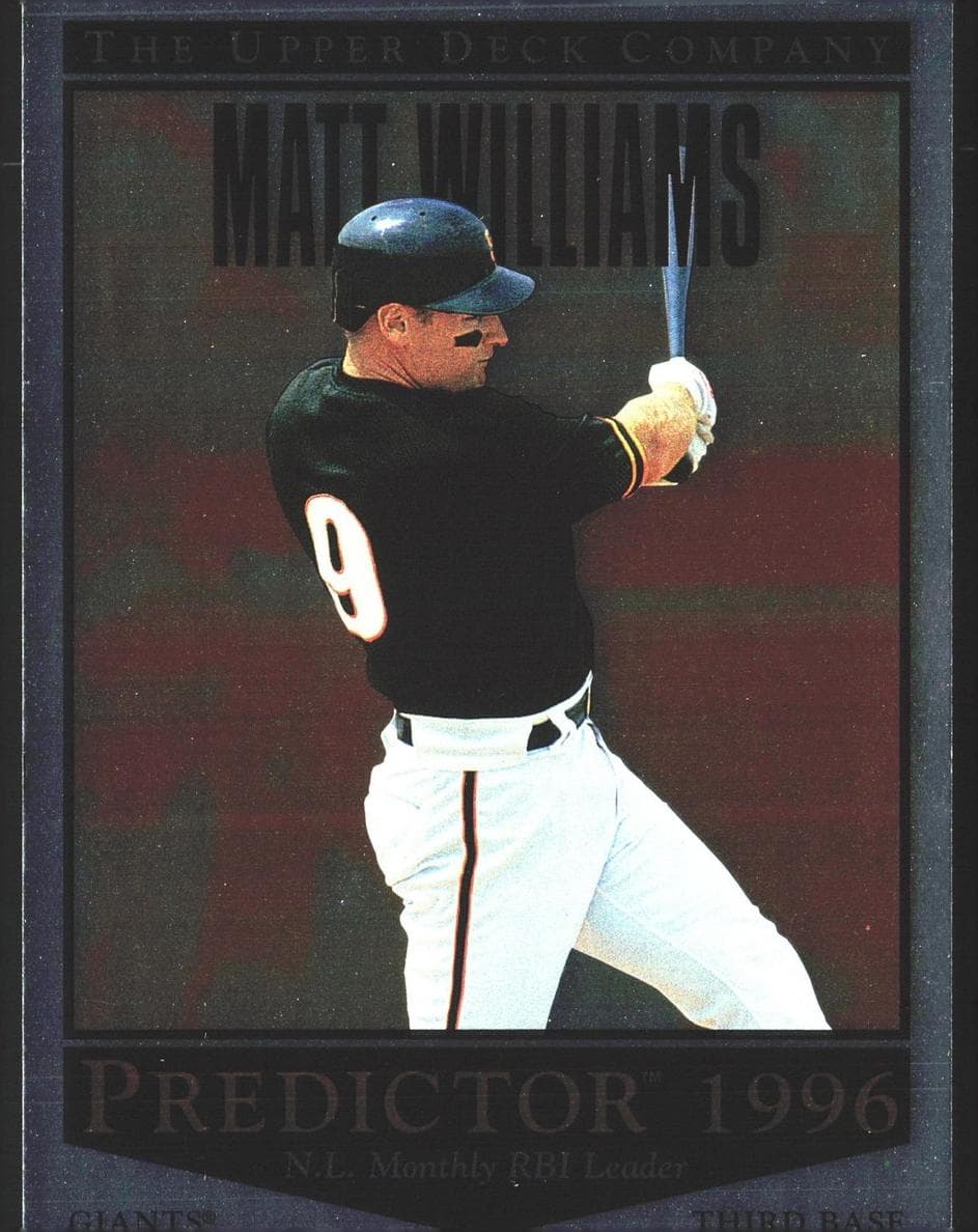 Matt Williams 1996 upper-deck Upper Deck