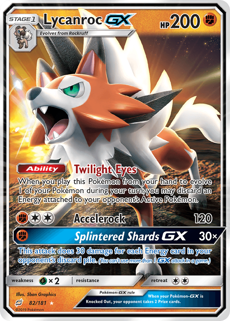 Lycanroc GX #82