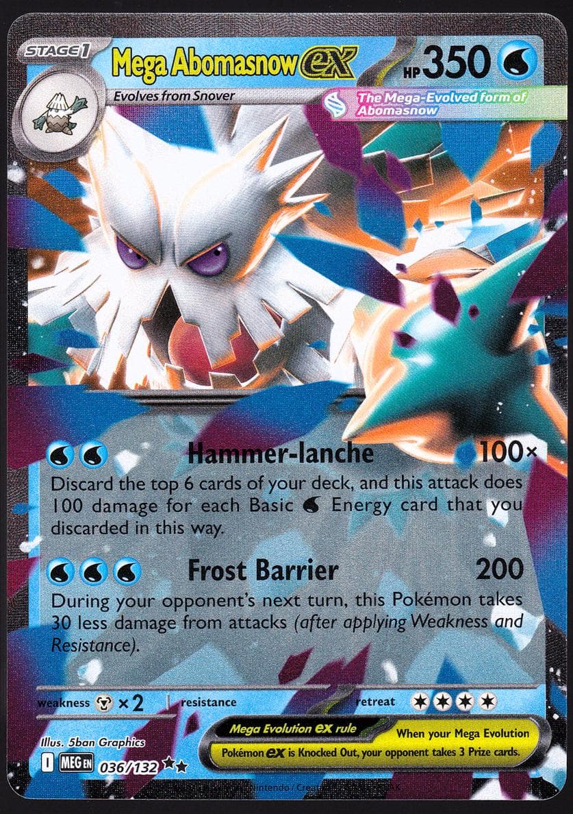 Mega Abomasnow ex #36