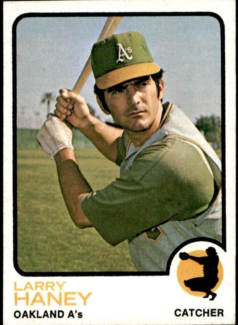 Larry Haney 1973 topps Topps