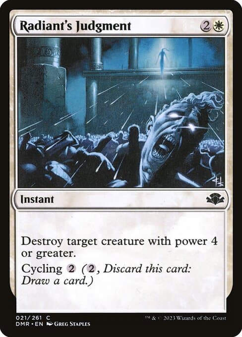 Radiant's Judgment 2014 Magic: The Gathering Vintage Masters