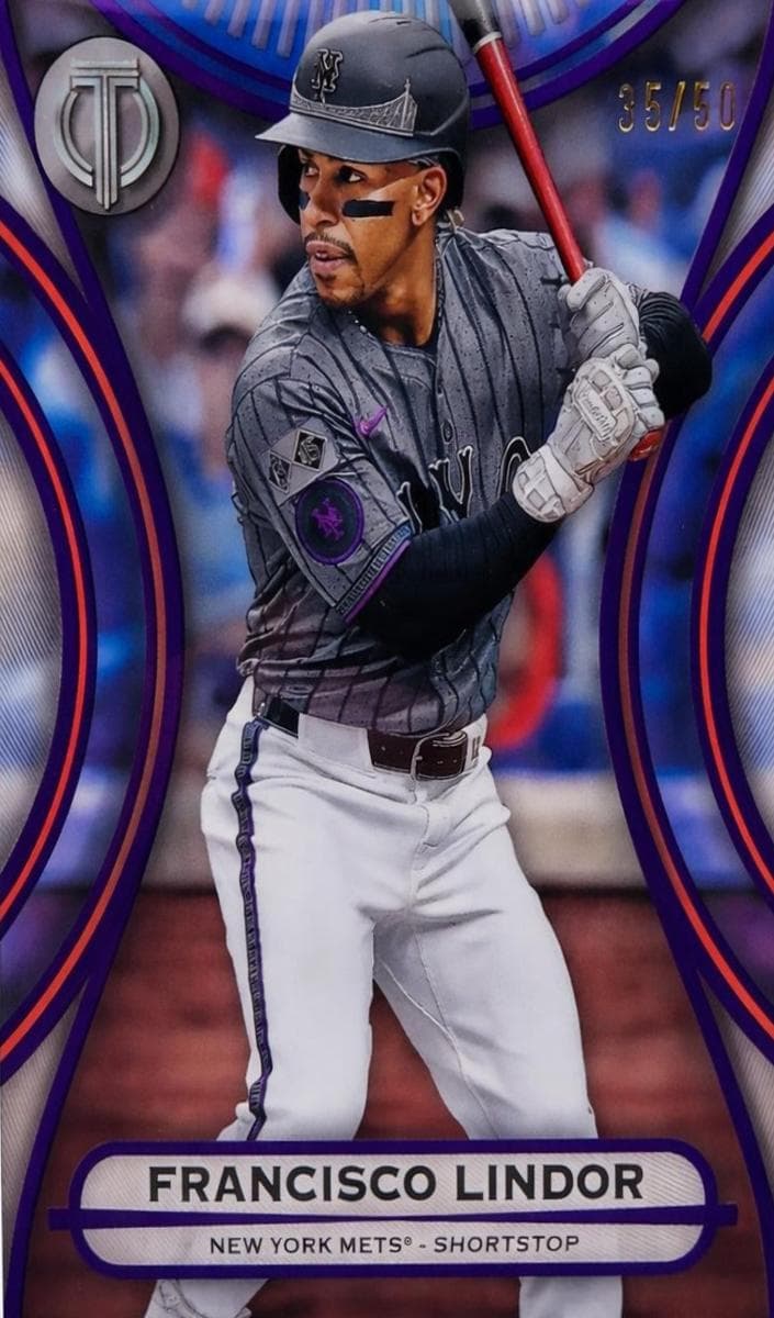 Francisco Lindor 2025 topps Topps Tribute
