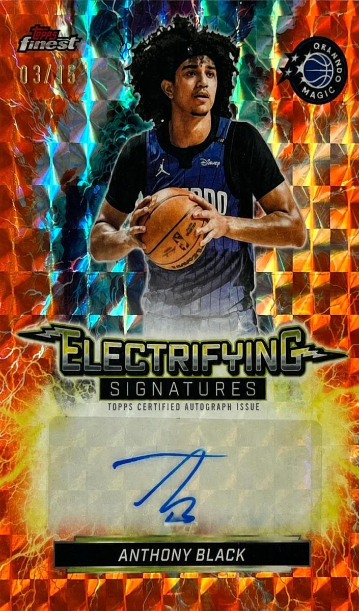 Anthony Black 2025 topps Topps Finest