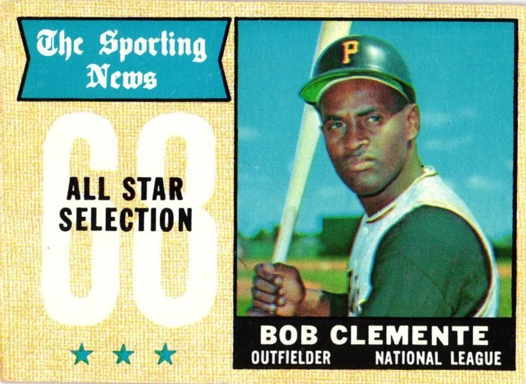 Bob Clemente 1968 topps Topps