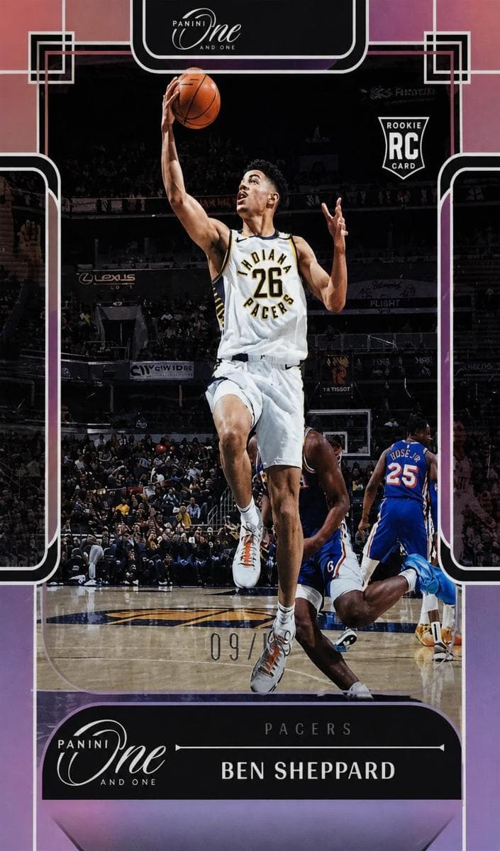 Ben Sheppard 2023 panini Panini One and One