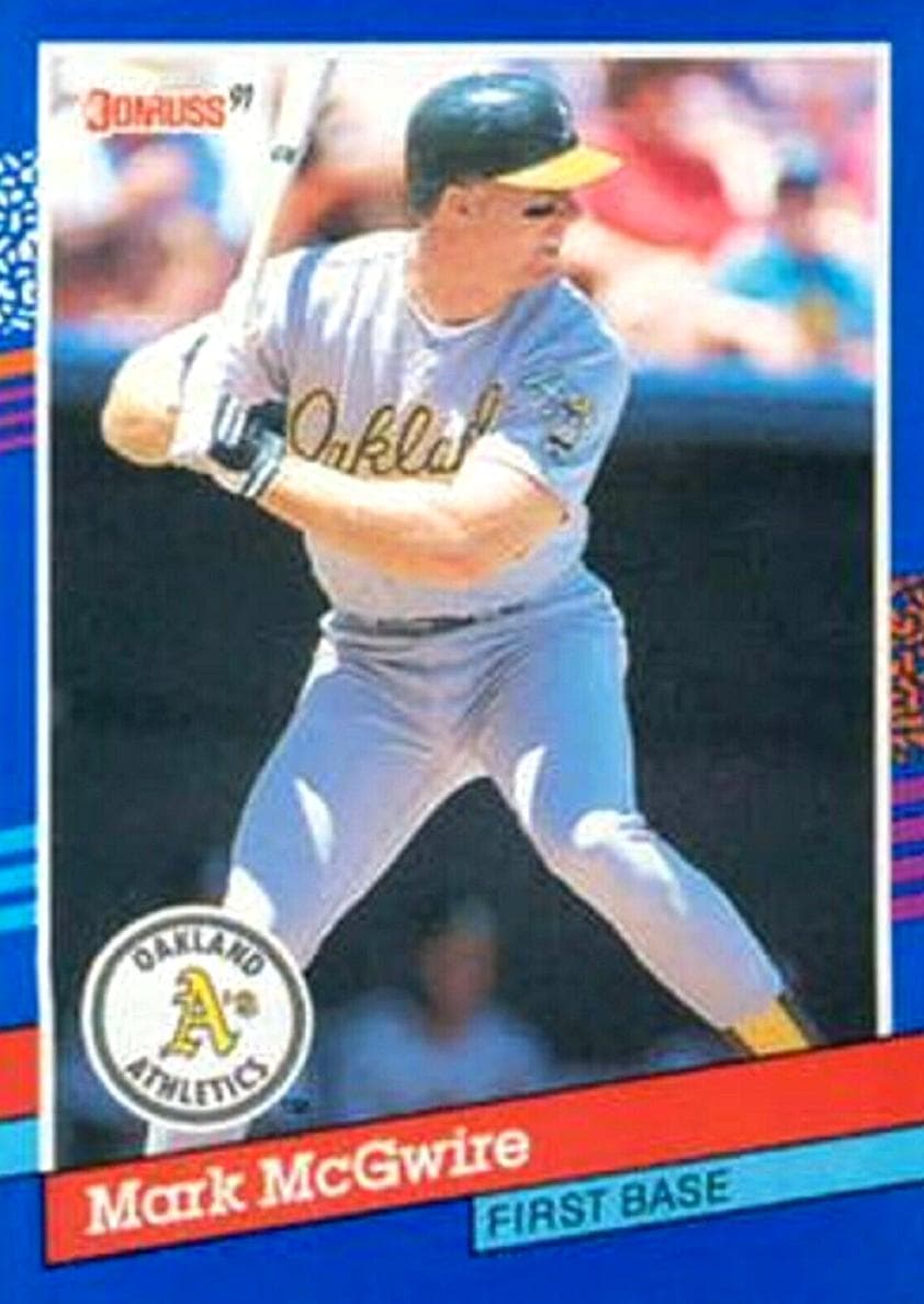 Mark McGwire 1991 panini Donruss