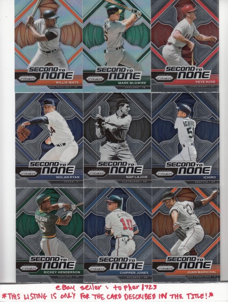 Willie Mays 2023 panini Panini Prizm