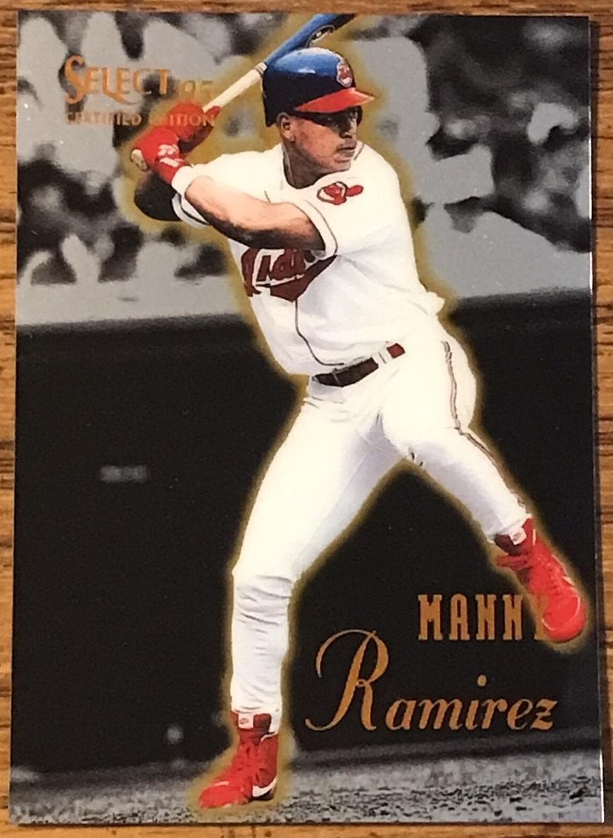 Manny Ramirez 1995 panini
