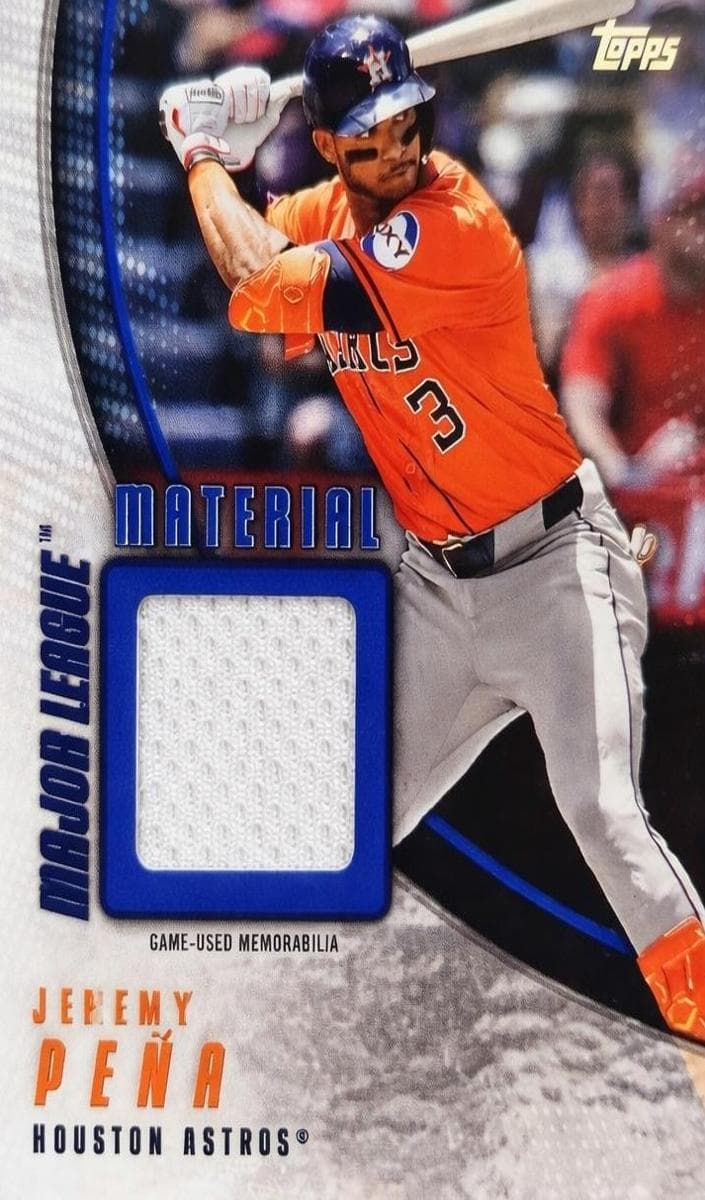 Jeremy Peña 2025 topps Topps