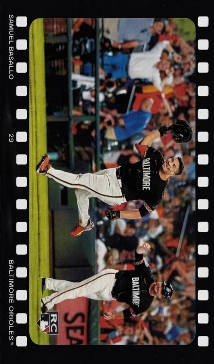 Samuel Basallo 2026 topps Topps Heritage