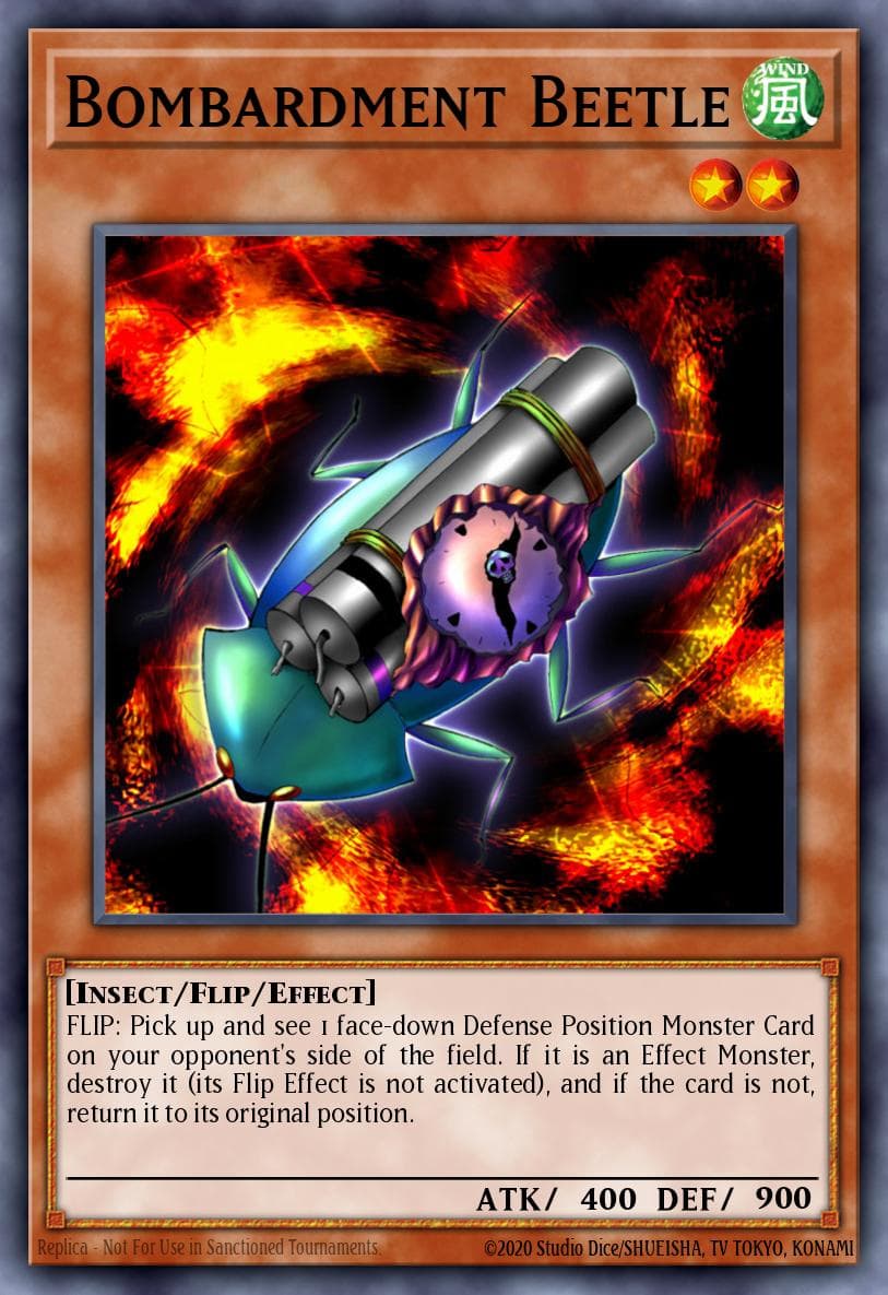 Bombardment Beetle 2023 Yu-Gi-Oh!
