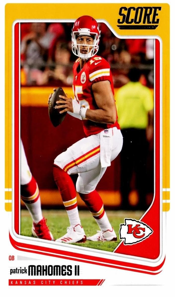 Patrick Mahomes II 2018 panini