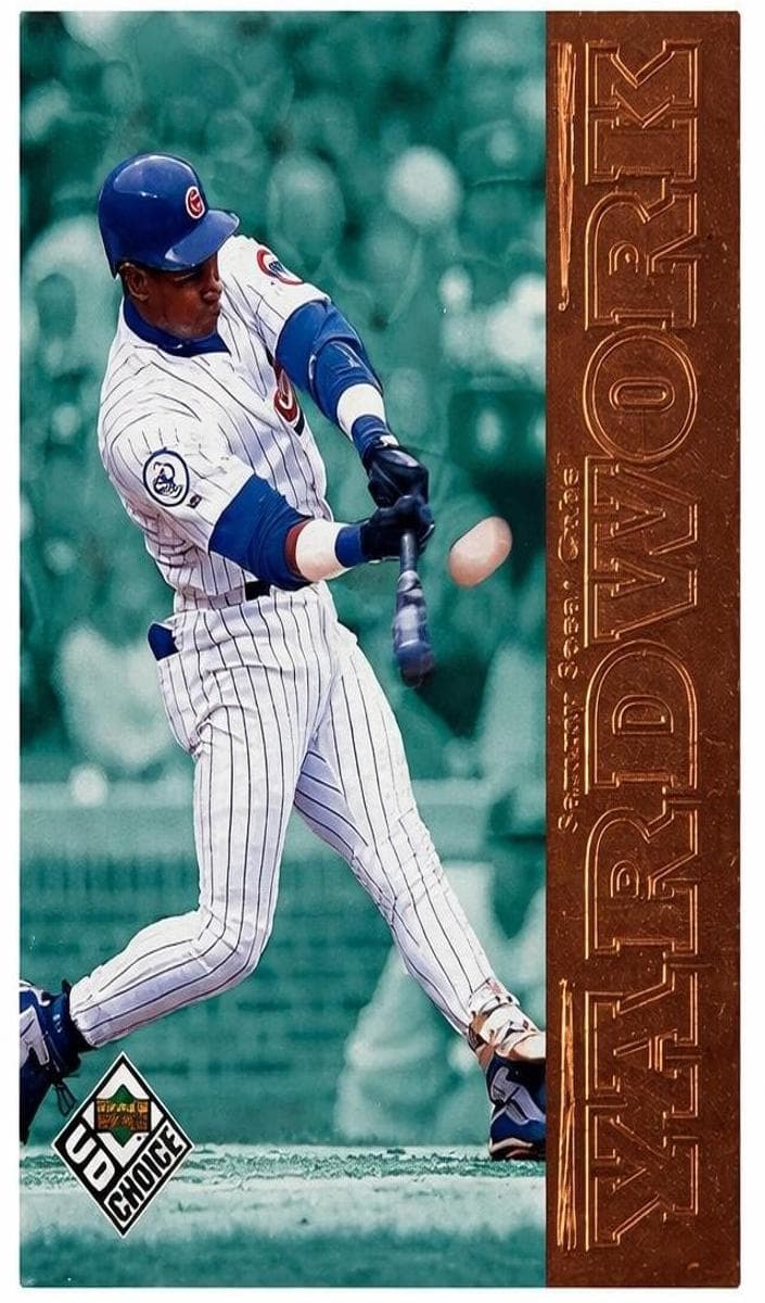 Sammy Sosa 1999 unknown UD Choice