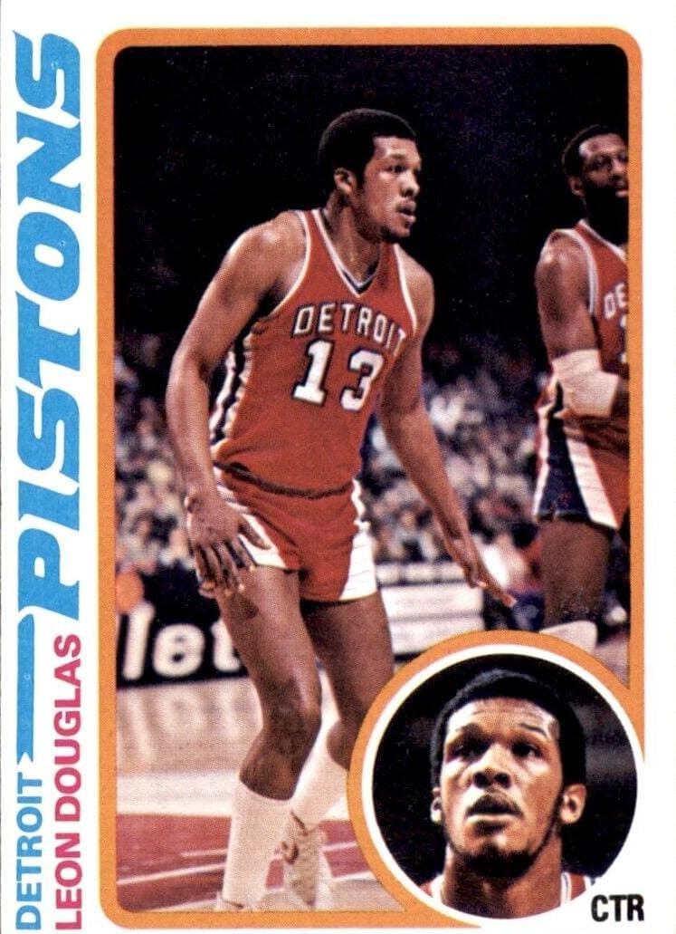 Leon Douglas 1978 topps Topps
