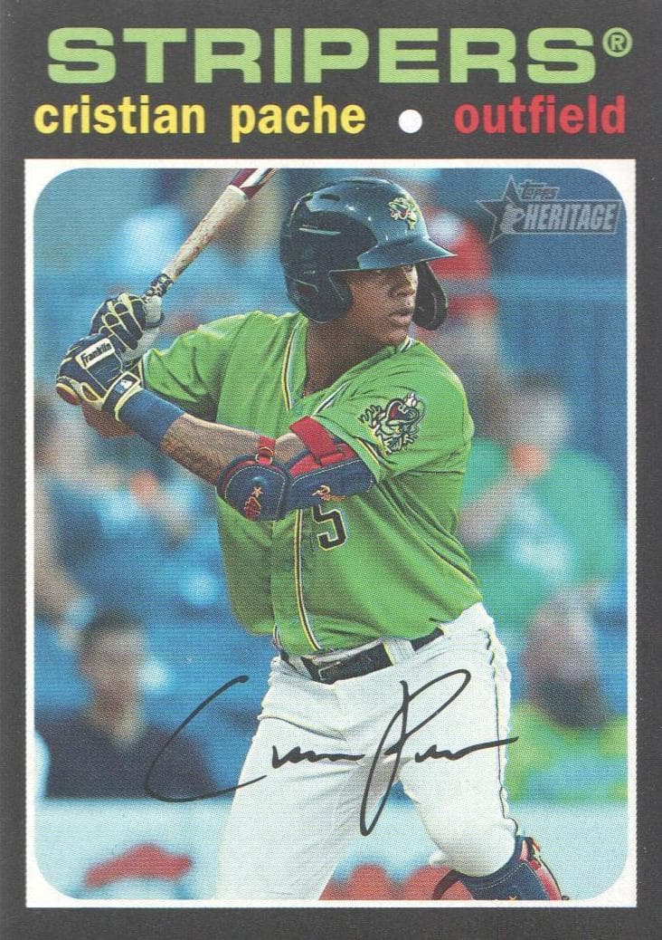 Cristian Pache 2020 topps