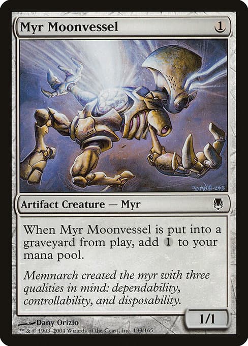 Myr Moonvessel 2004 Magic: The Gathering