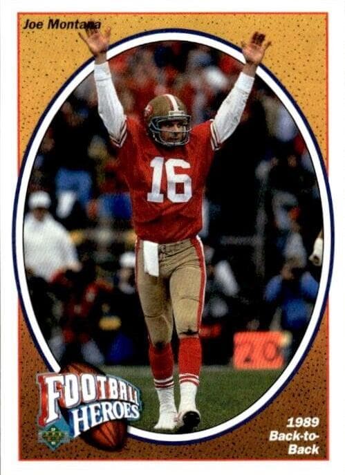 Joe Montana 1991 upper-deck Upper Deck