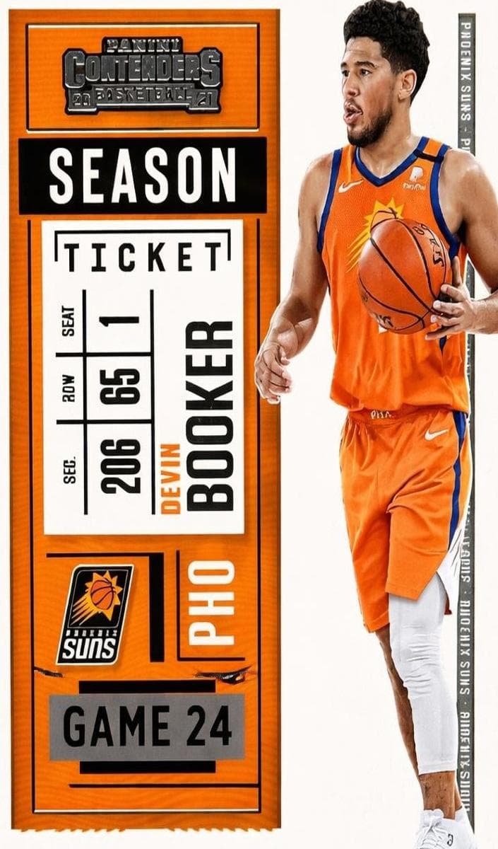 Devin Booker 2020 panini Panini Contenders