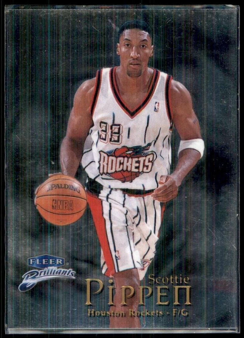Scottie Pippen 1998 fleer Brilliants