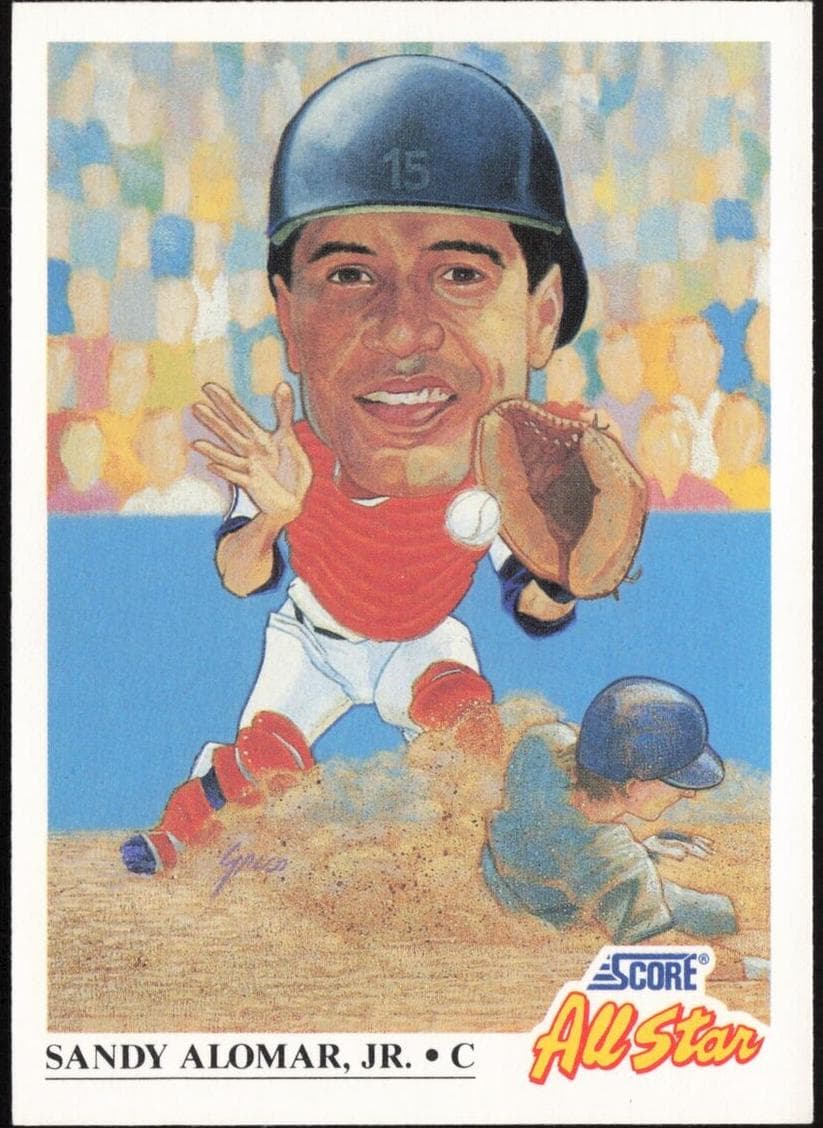 Sandy Alomar, Jr. 1991 panini Score
