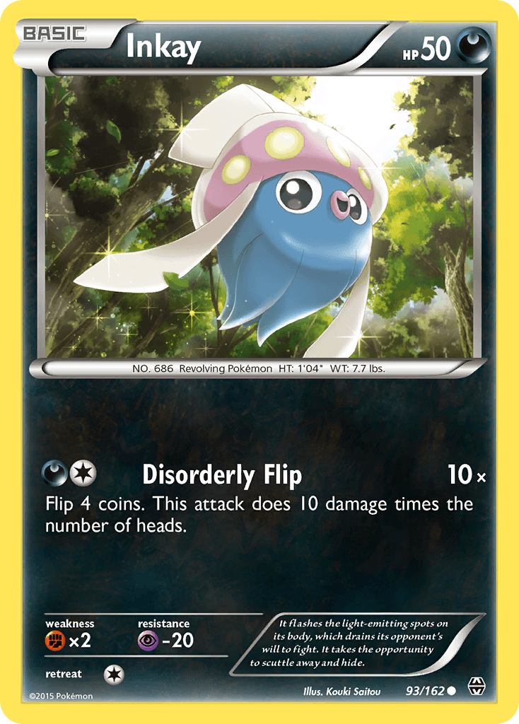 Inkay 2025 Pokemon Chinese CSV5C Pokeball