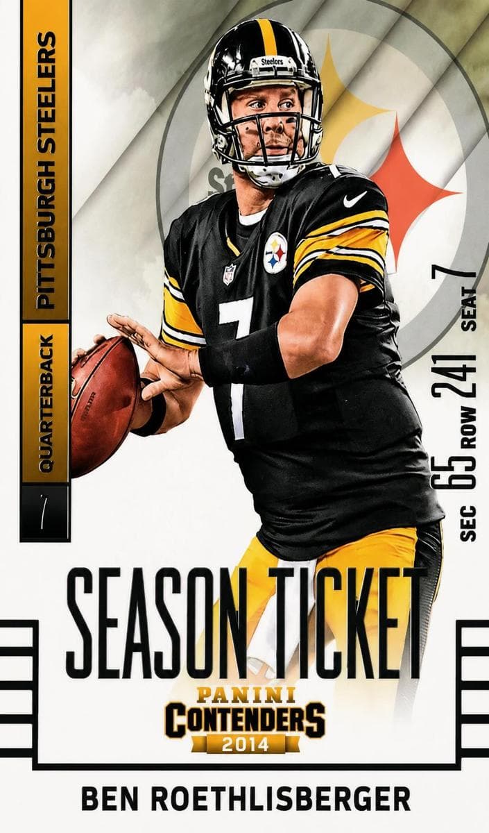 Ben Roethlisberger 2014 panini