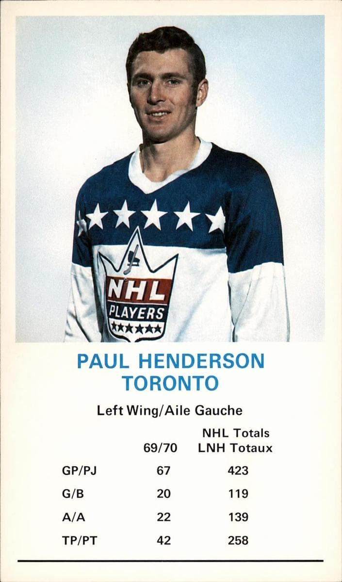 Paul Henderson #nno