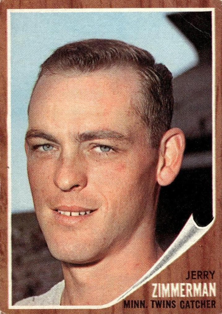 Jerry Zimmerman 1962 topps Topps