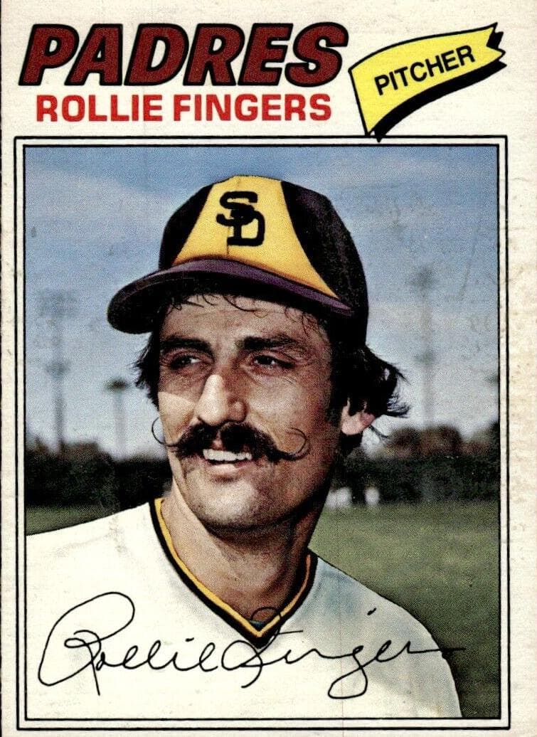 Rollie Fingers 1977 topps