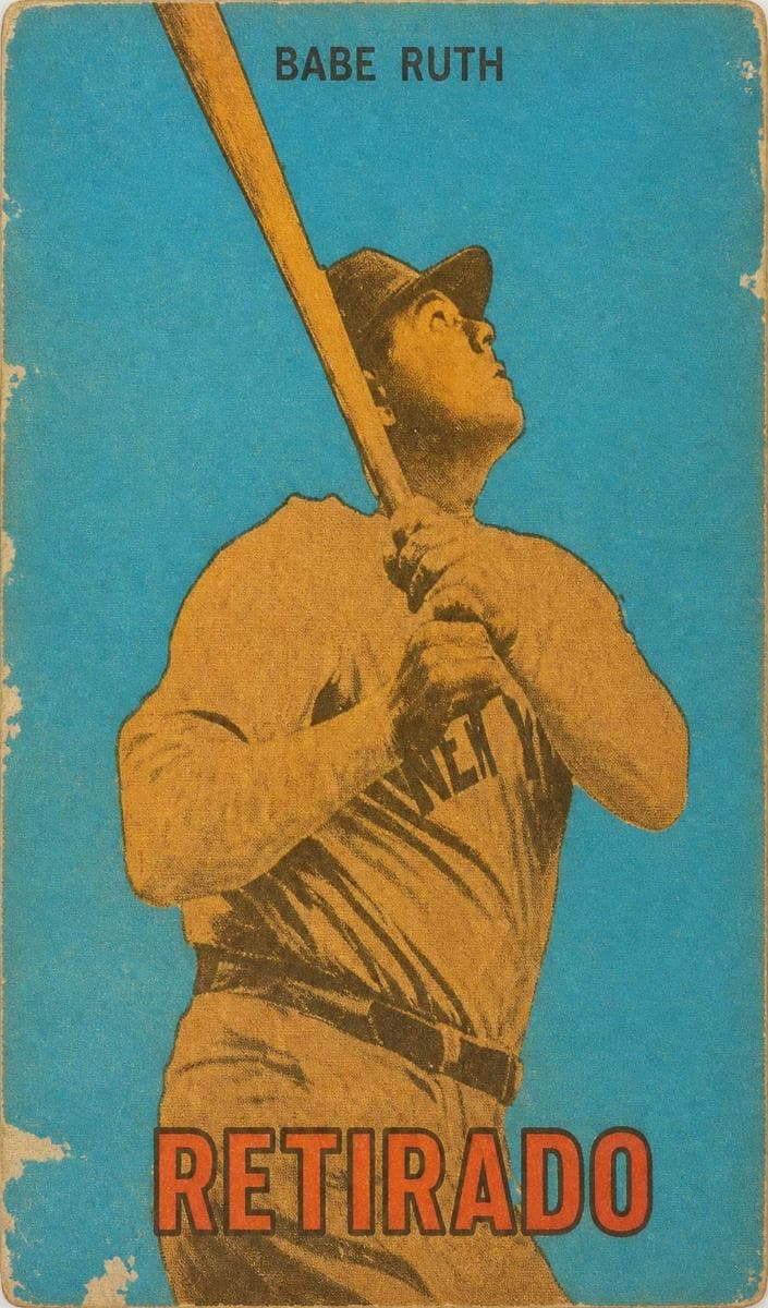 Babe Ruth 1967 topps