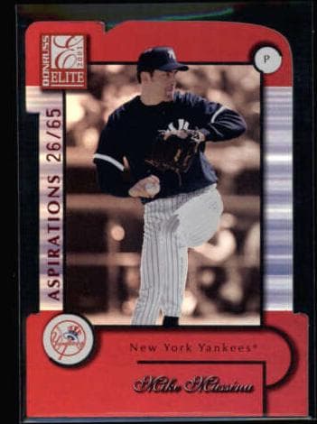 Mike Mussina 2001 panini Donruss