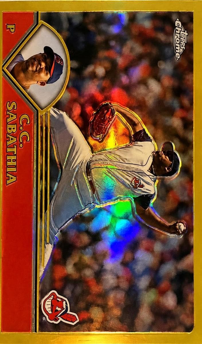 C.C. Sabathia 2003 topps Topps Chrome