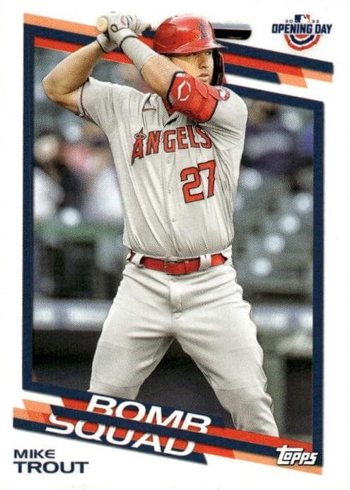 Mike Trout 2022 topps Topps Opening Day