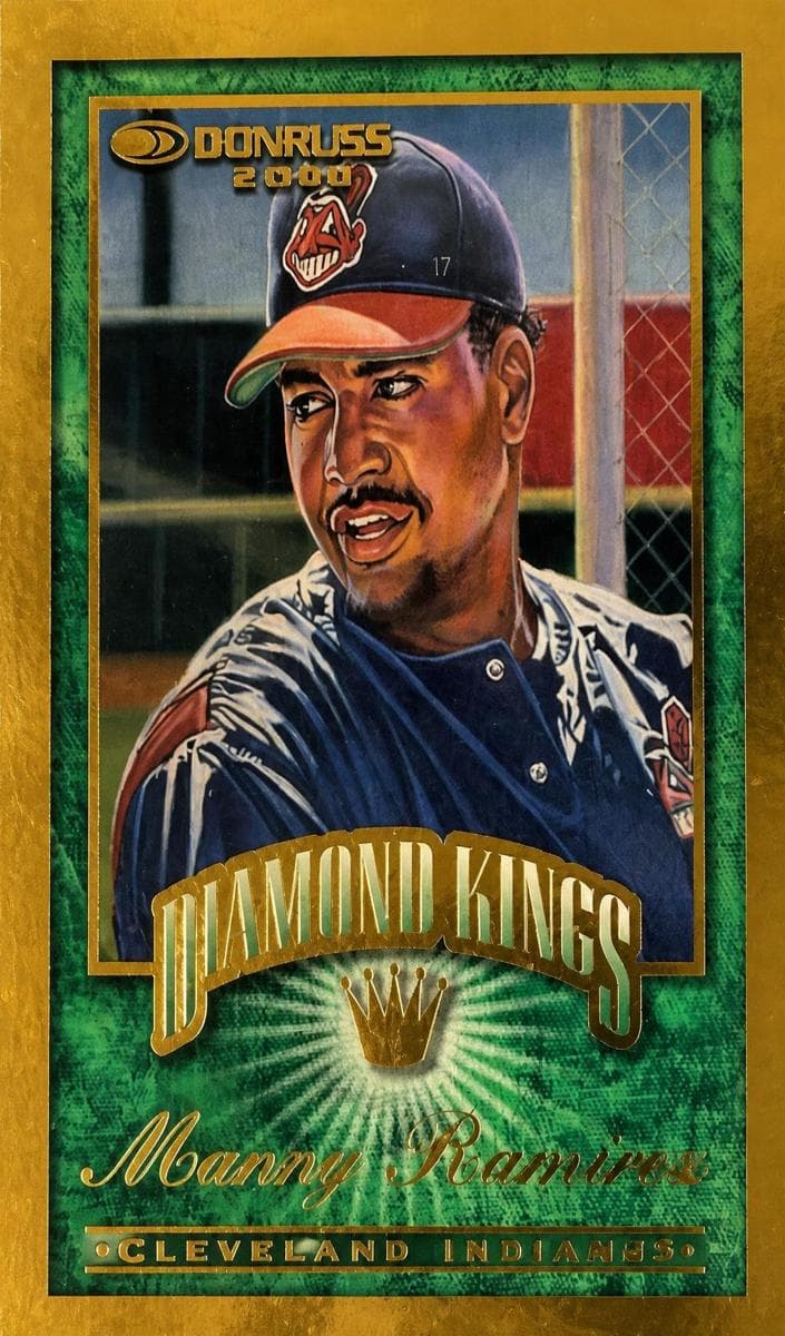 Manny Ramirez 2001 panini Donruss