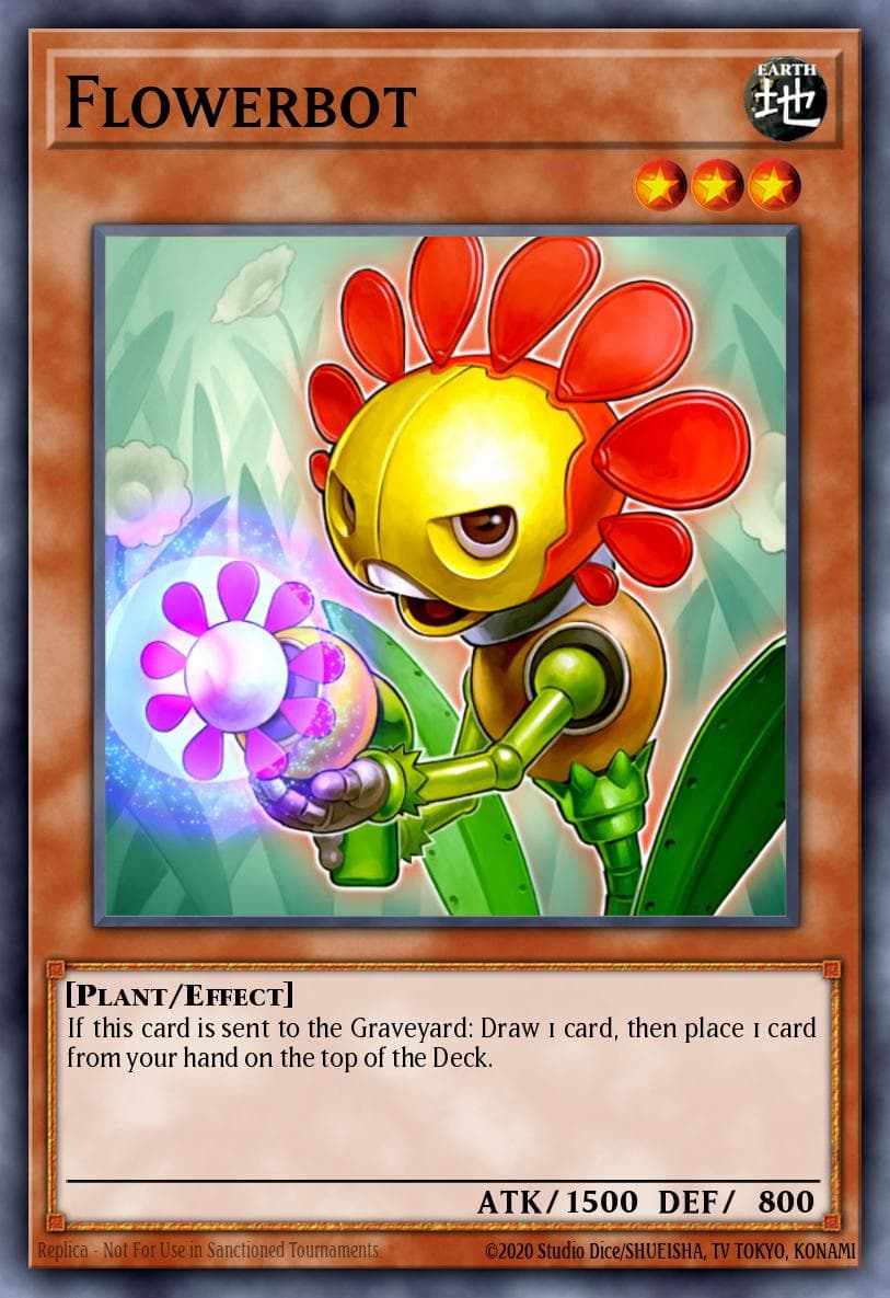 Flowerbot 2015 Yu-Gi-Oh! World Superstars
