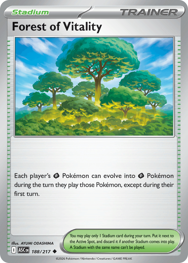 Forest of Vitality 2026 Pokemon