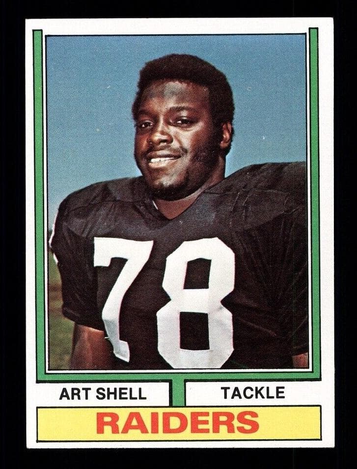 Art Shell 1974 topps Topps