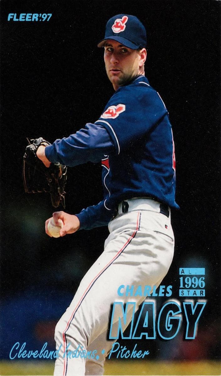 Charles Nagy 1997 fleer Fleer