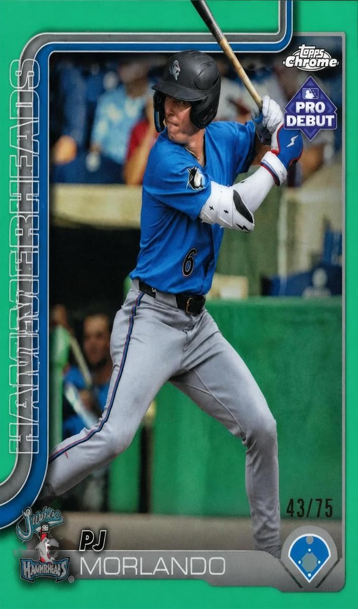PJ Morlando 2025 topps Topps Pro Debut