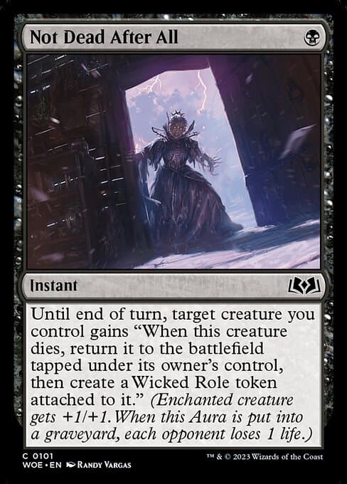 Not Dead After All 2023 Magic: The Gathering Wilds of Eldraine