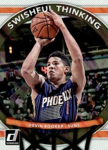 Devin Booker 2017 panini Donruss Optic