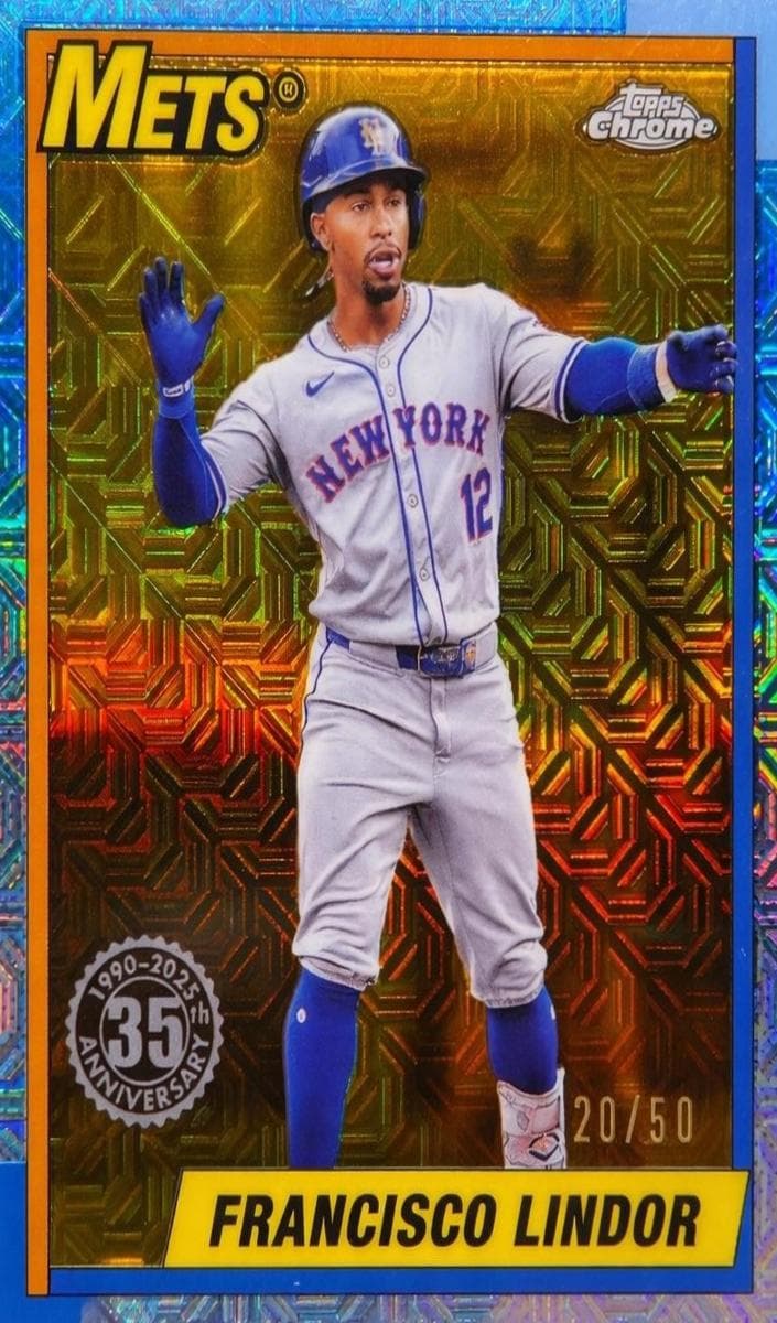 Francisco Lindor 2025 topps Topps