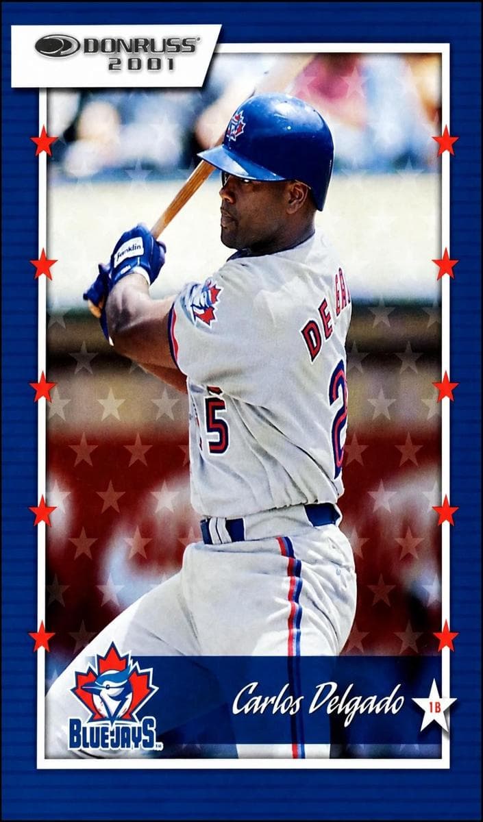 Carlos Delgado 2001 panini Donruss