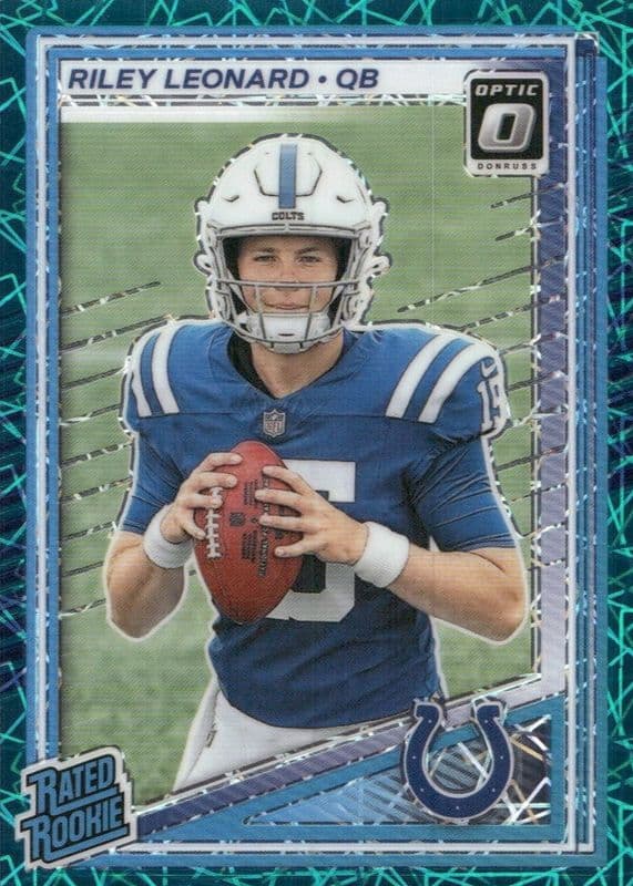 Riley Leonard 2025 panini Panini Donruss Optic