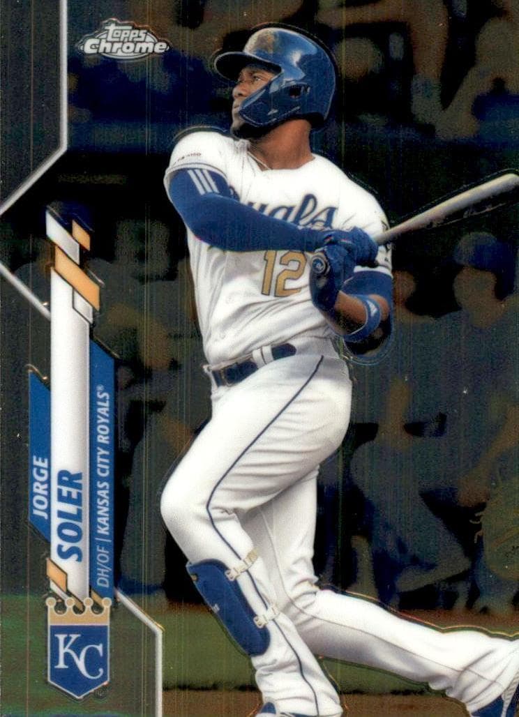 Jorge Soler 2020 topps Topps Chrome