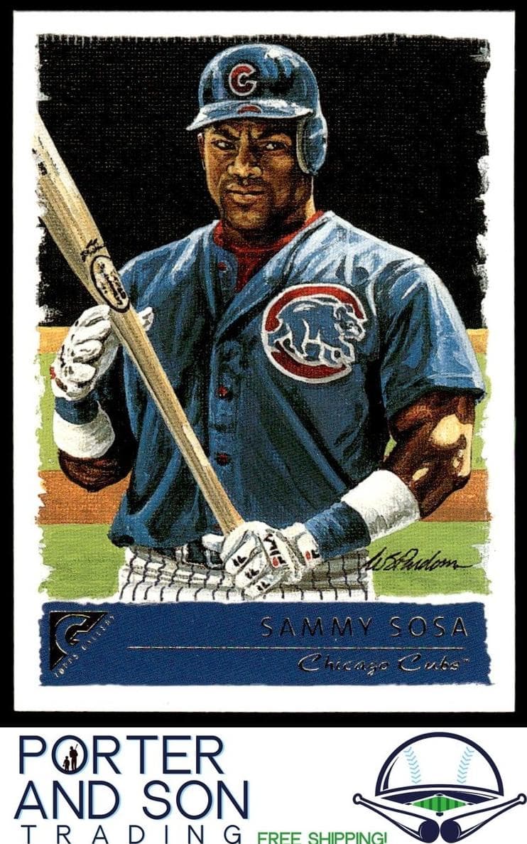 Sammy Sosa 2001 topps Topps Gallery