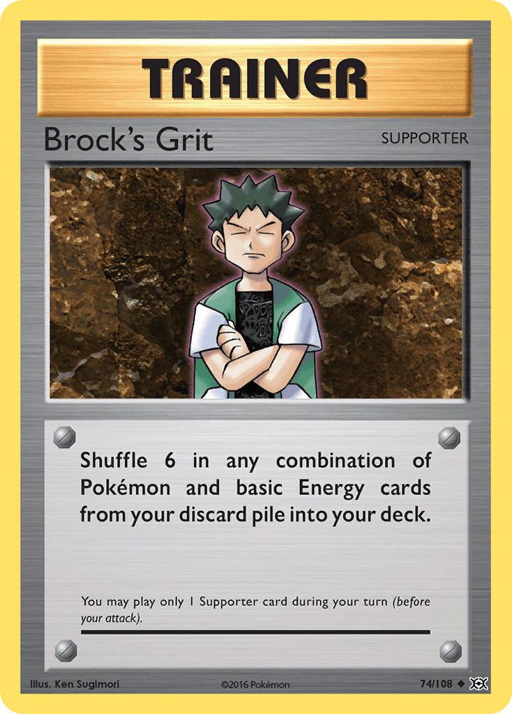 Brock's Grit 2018 Pokemon