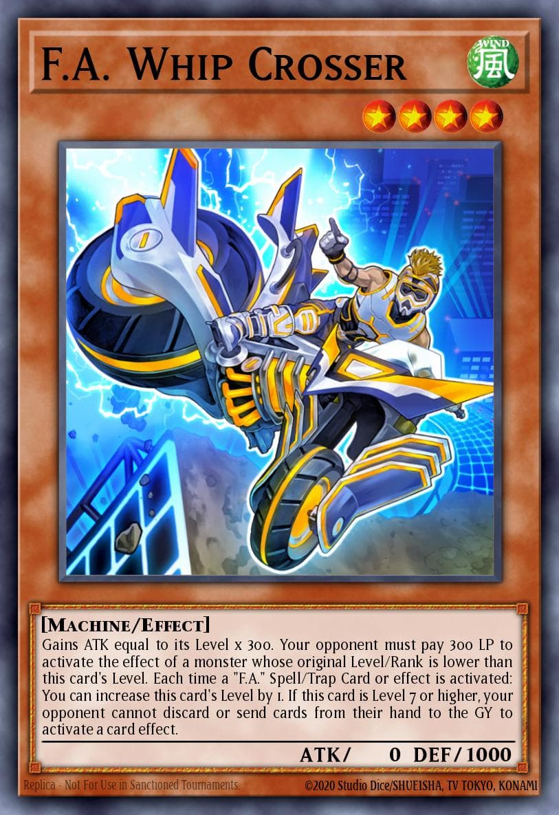 F.A. Whip Crosser 2017 Yu-Gi-Oh! Circuit Break